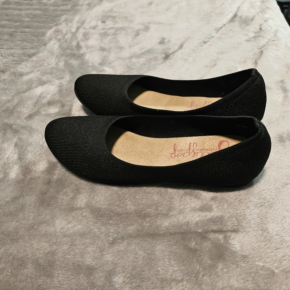 Apex Black Women's Flats